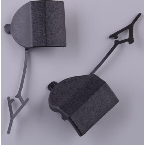 1 Pair Left and Right Car Rear Bumper Tow Hook Eye Cover Cap Car fit for Porsche Cayenne 2015 2016 2017