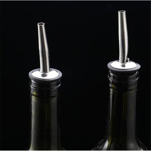 Stainless Steel Wine Bottle Pourer Pourer Oil Cork Bartender Wine Accessories Bar Accessories Wine Pourer