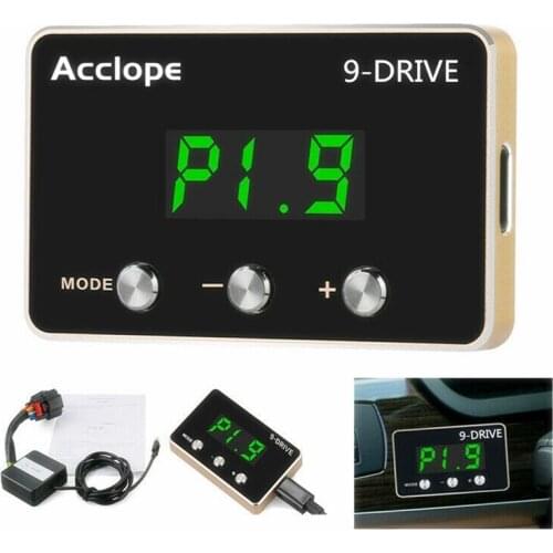 9 MODE Pedal Accelerator Fuel-Efficient Electronic Throttle Controller for Porsche Cayenne 958 3.0 diesel 2011