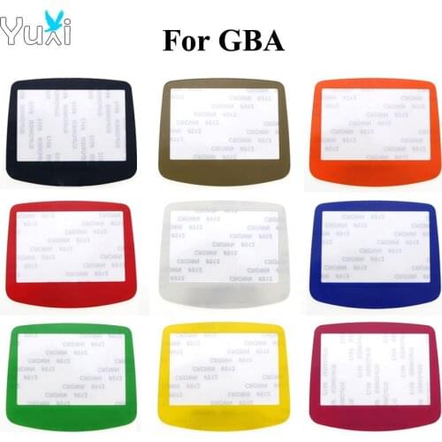 YuXi Plastic Colorful Screen Lens For GBA Protector Cover For GameBoy Advance Game Console Screen Protective lens