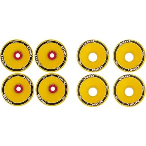 Losenka [75mmx56mm 82A] PU Wheel for Long Skateboard Downhill Braking, Large Skate Board Wheels