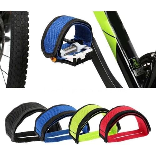 Bicycle Foot Pedal Straps Bicycle Pedal Straps Toe Clip Foot Strap Belt Adhesivel Bicycle Pedal Tape Fixed Gear Bike Cycling Co