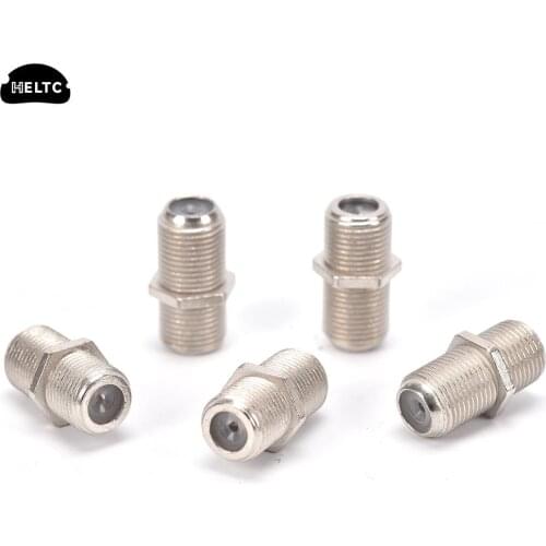 1/10PCS F Type Coupler Adapter Connector Female F/F Jack RG6 or RG59 /1pc SMA RF Coax Connector / F Male Plug Coaxial Connector