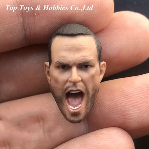 1/12 Scale obert De Niro head Robert Mario De Niro Jr. head for 12'' Action Figure