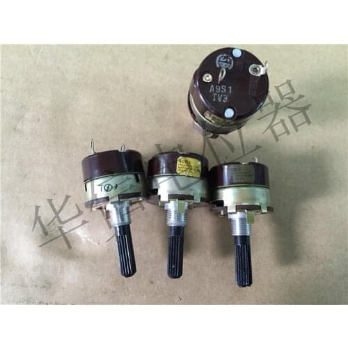 1pcs/lot Original Japanese NOBLE rotary switch A9S1 TV3 handle length 25MM flower 2 feet