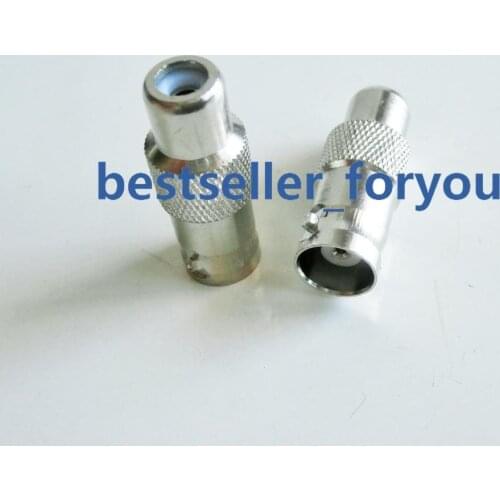1X BNC Female Plug to RCA Jack Adapter Connector Coupler For CCTV Video