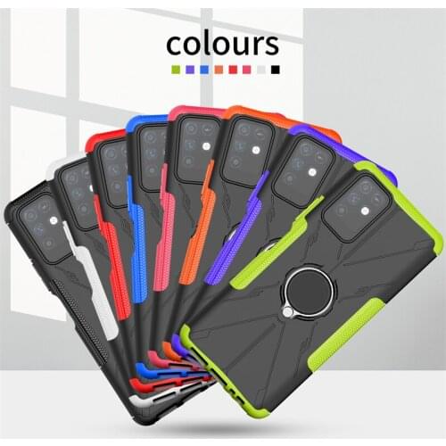 For Cover Infinix Note 10 Case For Infinix Note 10 Capas Shockproof Bumper Back Magnetic Holder For Cover Infinix Note 10 Fundas