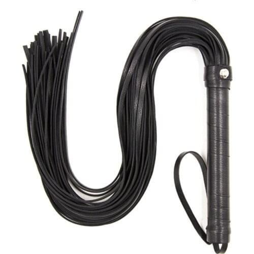 Black Red Slave Whip Adult Games BDSM Bondage Sex Toys for Woman Cockring Flogger Paddle Bdsm Spanking Bondage Restraints Whips