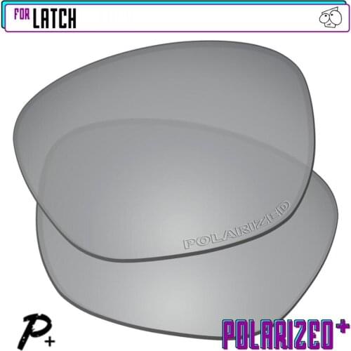 EZReplace Polarized Replacement Lenses for - Oakley Latch Sunglasses - Silver P Plus