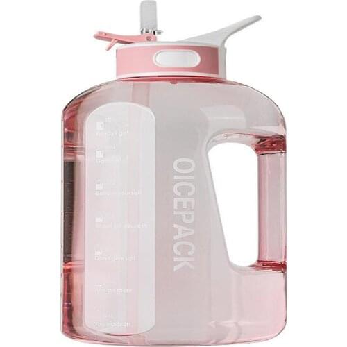 Hot Sale Straw Space Cup Sports Water Bottle Portable Large-Capacity Water Cup In Summer