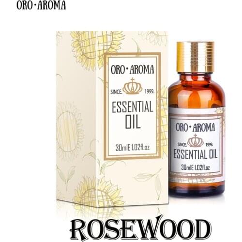 Famous brand oroaroma natural Rosewood Essential Oil anti-wrinkle Moisture Cure headache chlordimeform Rosewood Oil