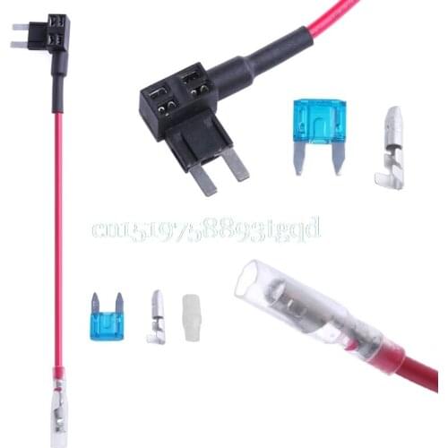 Micro Mini Blade ATM Fuse Adapter Dual Circuit Adapter Holder For Car Auto 1 Set