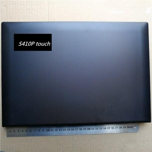 New Laptop LCD Back Cover Screen Lid Screen Cap For Lenovo S410P touch Bezel Front Frame