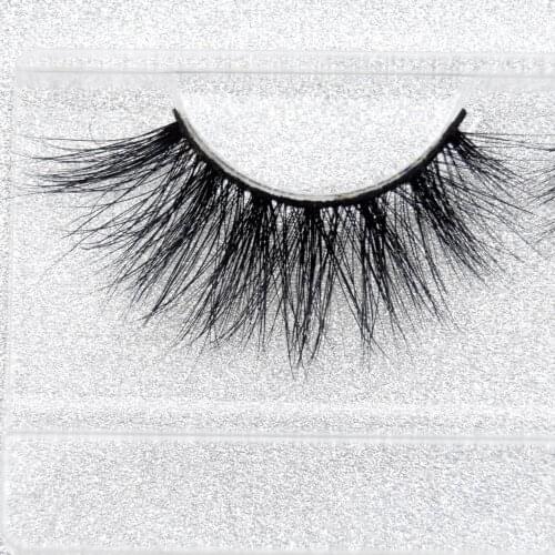 Visofree 25mm Eyelashes 100%handmade lashes Full Strip Soft False Eyelashes Makeup Cruelty free sexy 3D Mink Lashes E71