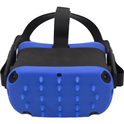 Silicone VR Headset Helmet Protective Skin Cover for Oculus Quest Glasses Soft Rubber Pad Shell Cap for oculus quest Accessories