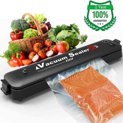 Household Vacuum Sealer 110V-240V Vacuum Sealing Machine Meat Vegetable Fruit Food Packing Machine LP-11S