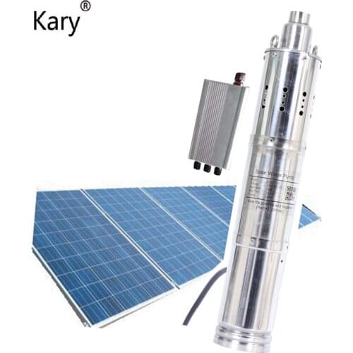 Kary 24V lift 20m dc solar water pumps,3M3/H solar power screw water pump pond pump with best price