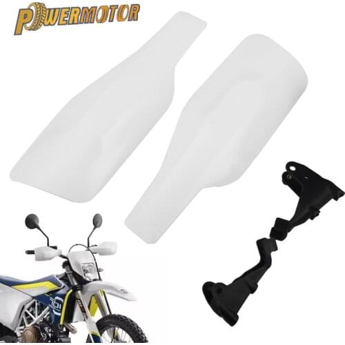 Motorcycle White Handguards Handlebar Protector Hand guardsFor Husqvarna FE250 FE350 FE450 TE125 TE250 Pit bike Motocross