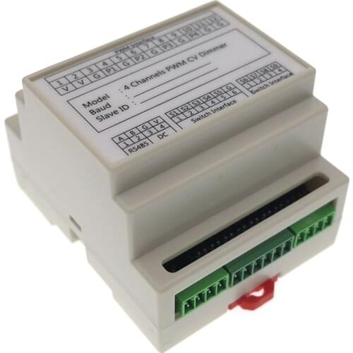 4-channel constant voltage PWM module RS485 LED dimming Smart home RGBW lamp with control Static/dynamic scene