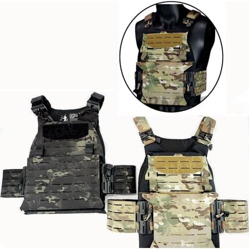 Magnetic Buckle Quick Detachable Tactical Vest For Outdoor Training Laser Cutting MOLLE Military Vest
