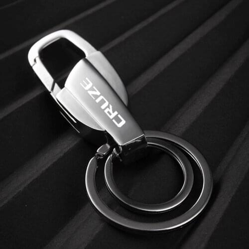 Car Accessories Fashion Keychain Loops Trouser Buckle Key Ring Waist Belt Clip Metal Car Keychain for Chevrolet Cruze