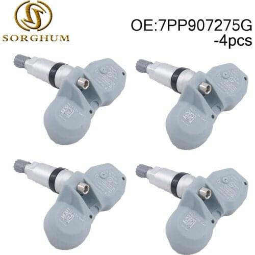 4PCS 7PP907275G TPMS Tire Pressure Sensor 315MHz Fits For Audi For Porsche Bentley For Lamborghini Cayenne A6L A8 Q7 R8 RS7