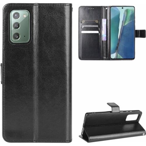 Business Full Protection Leather Wallet Case for Samsung Galaxy S20 FE A42 5G A31 A51 A71 A91 Note 20 Ultra M31S M31 M30S Shell