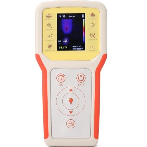 Infrared Thermal Imager Handheld Thermal Camera Portable 2.4 Inch TFT Screen 0.3MP Thermometer Industrial Household Multipurpose