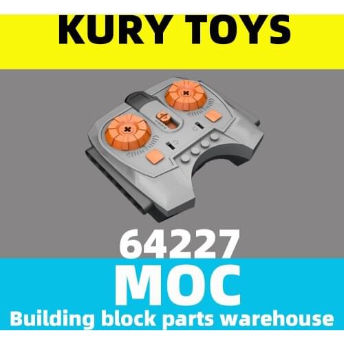 Kury Toys DIY MOC For 64227/8879 Building block parts For Power Functions IR Speed Remote Control Unit For Electric