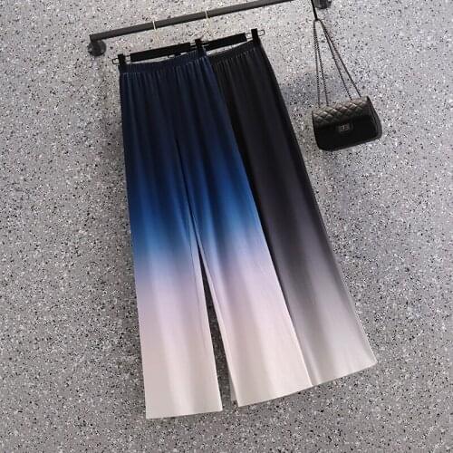 Summer Casual Fashion Versatile Wide Leg Pants High Waist Pantalones De Mujer Pantalon Taille Haute Femme Trousers For Women