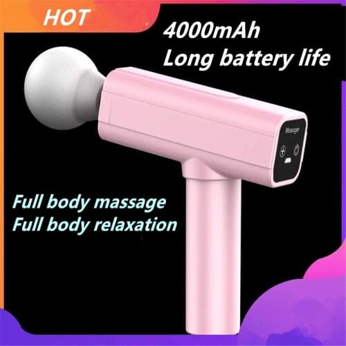 Mini Massage Gun Relax Massager Vibrators Back Massager for Body Neck Massager Pistol Fitness Foot Massager Electric Guns Slim