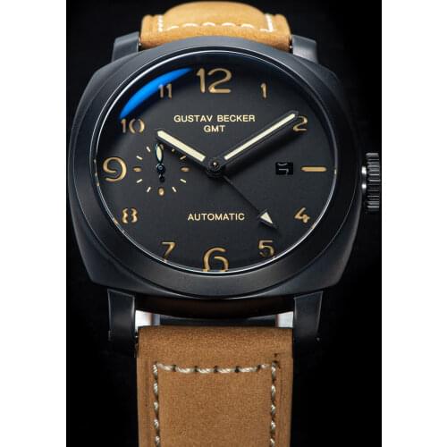 Top Brand Luxury Mens Automatic Mechanical Watches Japan NH35 Movement Sports Luminous Hands Pilots Men Military Watch Calendar