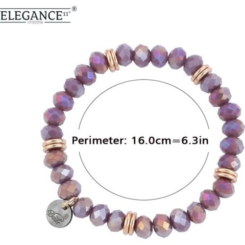 2020 New 11 Color Female Bracelet Colorful Summer Beach Cool Decoration Vibrant Girl Shiny Combination Handmade Exquisite Gift