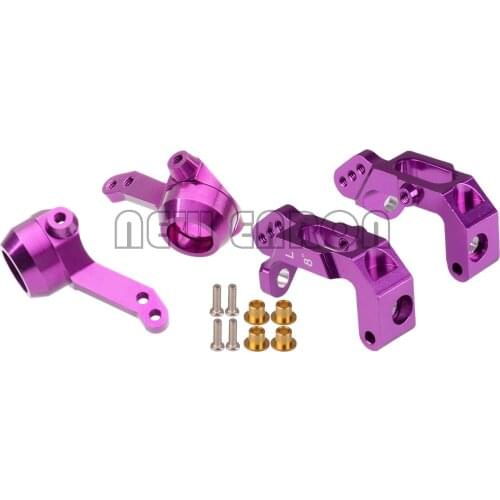 NEW ENRON 2P Aluminum Front Knuckle Arm Upright Set #85076 FOR HPI Nitro RS4 3 III / MT2 18SS G3.0 18SS+ KIT