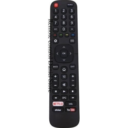 New Original EN2R27 RC3394419/01 For Pioneer Hisense TV Netflix Youtube Remote Control