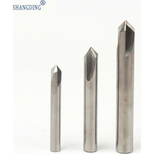 Chamfer Knife HRC 55 Milling Cutter 3 Flutes Aluminum Alloy Tungsten Steel Tool Edges And Corners But Edge 60/90/120 Degree