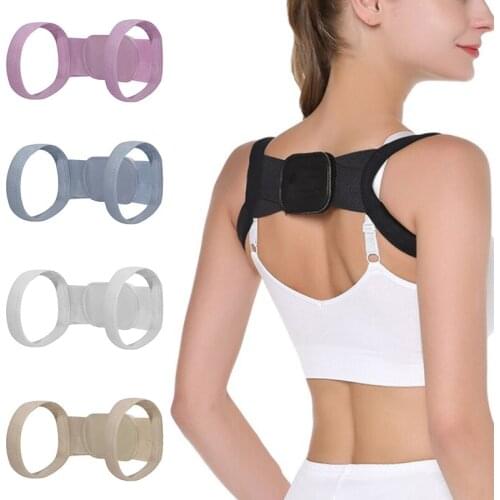 Upgrade Adjustable Body Posture Correction Belt Shoulder Back Support Belt New
