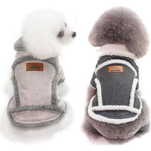 Wholesale Pet Dog Clothes Dog Autumn And Winter Nordic Jack Warm Cotton Coat Puppy Pet Animals Dogs Outdoor Warm Colthing