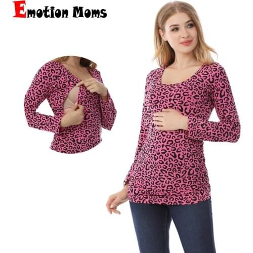 Autumn Long Sleeve Pregnancy Maternity Clothes Preast Feeding Tops For Pregnant Women Nursing Top Maternity T-shirt Freeshipping