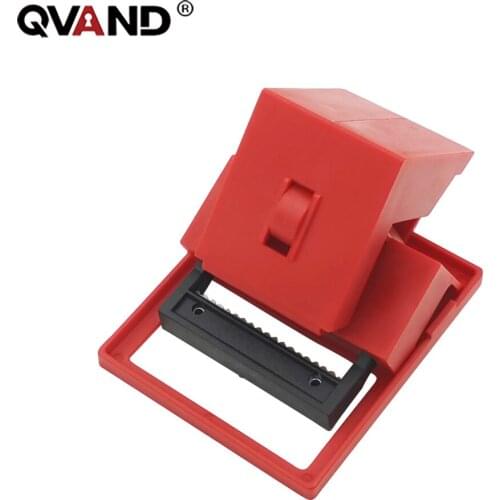 QVAND Clamp-On CircuitQVAND Breaker Lockout Electrical Air Switch MCCB Safety Lock Off LOTO Device For 120/227 480/600V