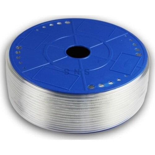 Clear PU Tube 3x2 4x2.5 5x3 6x4 8x5 8x6 10x6.5 12x8 ODxID METRIC Flexible Nylon Tube, Hose Pneumatic Air Line Tubing