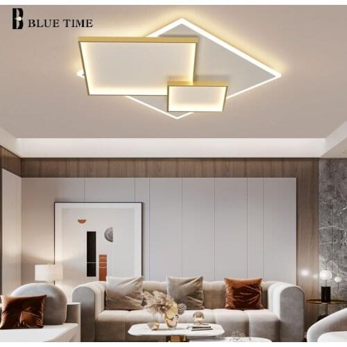 Modern LED Ceiling Light For Living Room Bedroom Dining Room Bedroom Metal Ceiling Lamp Indoor Home Lighting Fixtures 110V 220V