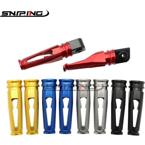 Universal Footrests For KAWASAKI Z650 Z750 Z800 Foot rest Z900 Z900RS Z1000 Z1000SX Motorcycle Accessories Rear Foot Pegs