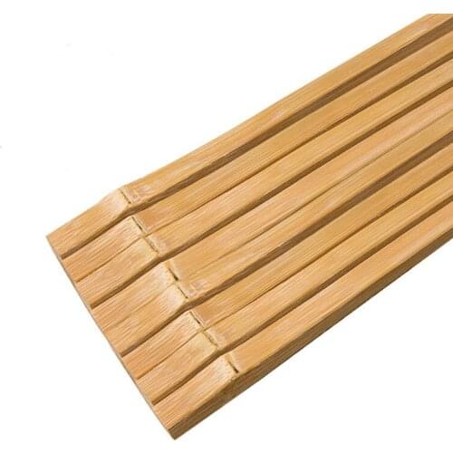 1pc Handmade Natural Bamboo Wood Chopsticks Healthy Chinese Carbonization Chop Sticks Reusable Hashi Sushi Food Stick Gift Table
