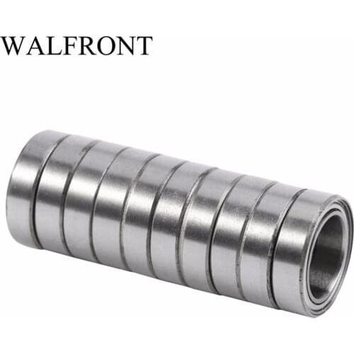 10pcs 6700ZZ Bearings rolamento Double-shielded Replace Flange Steel Ball Bearings 10*15*4mm