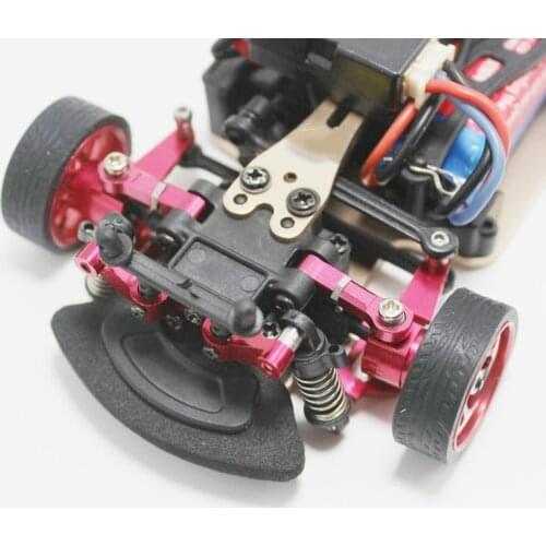 4Pcs RC Car Tires & Wheels for WLtoys K969 K989 K999 P929 Iw04M Awd Iw02 Rm02 Rm03 Dgawd Mini-Z RC 1/28 Car Parts,Red