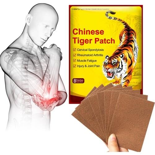 40pcs Tiger Balm Patches Analgesic Plaster Arthritis Joint Back Pain Patch Neck Muscle Body Herbal Plaster