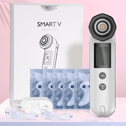 5 In1 Vibration RF Face Skin Tightening Massager LED Photon Eye Patches Device