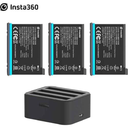 Insta360 ONE X2 1630mAh Battery Fast Charge , Insta 360 ONEX2 Original Accessories