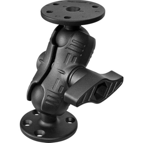 2.25" D Sizes Of Aluminium Industrial Mobile Terminal Ball Mount with 5.12" Short Length Arm